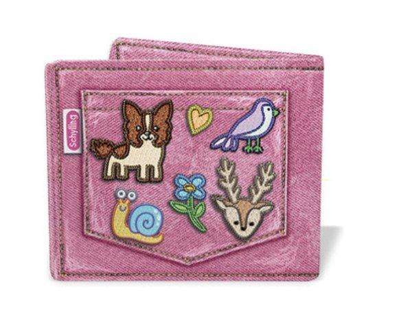 Kids Wallets Pink Animals