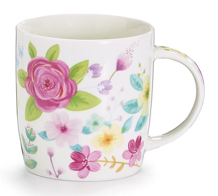 Pink Rose Bouquet Mug