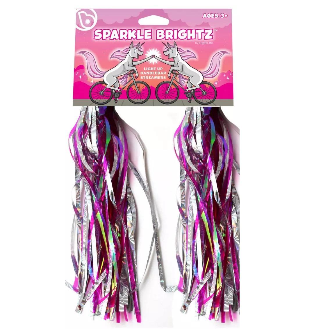 SparkleBrightz Handlebar Streamers Lights Pink