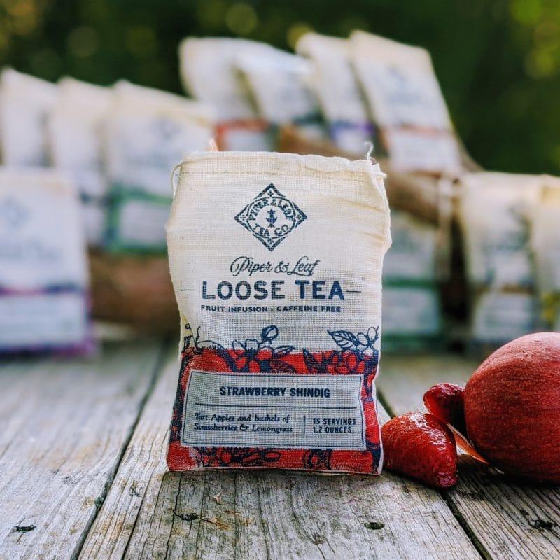 Piper & Leaf Artisan Tea Strawberry Shindig