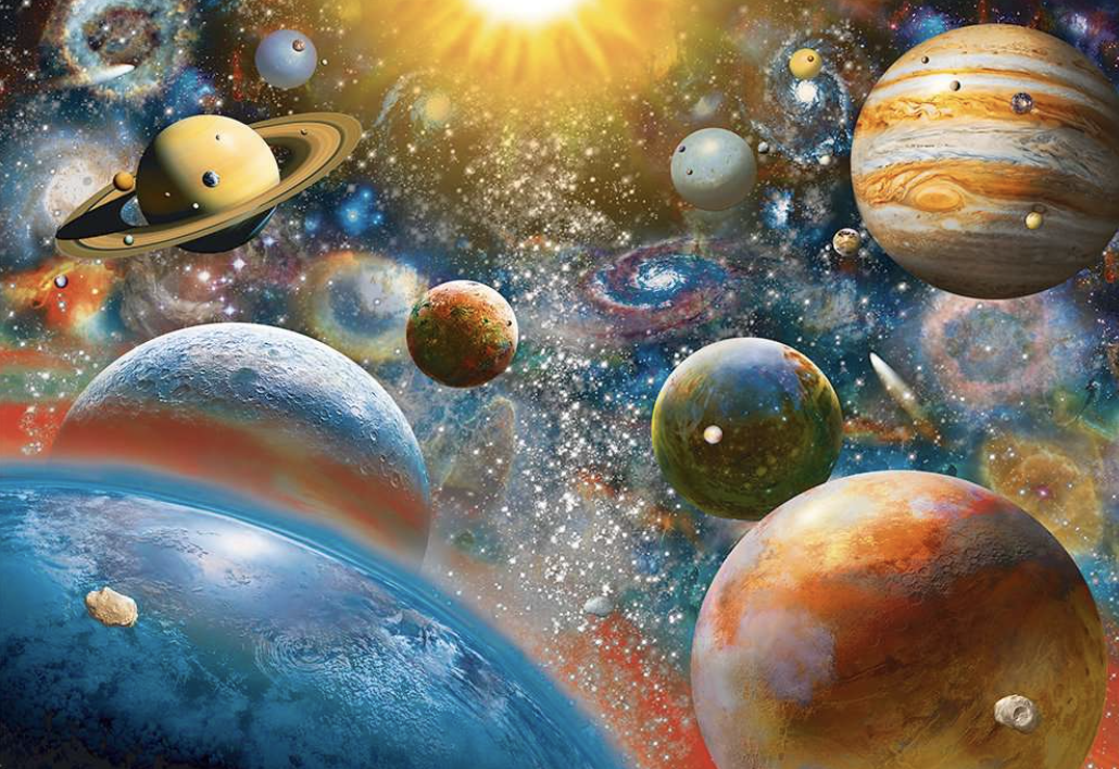 Planetary Vision 1000 Piece Puzzle by Ravensburger