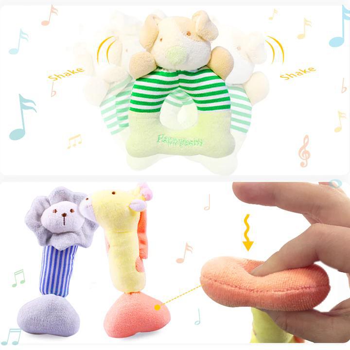 Plush Baby Rattles | Happy Baby House