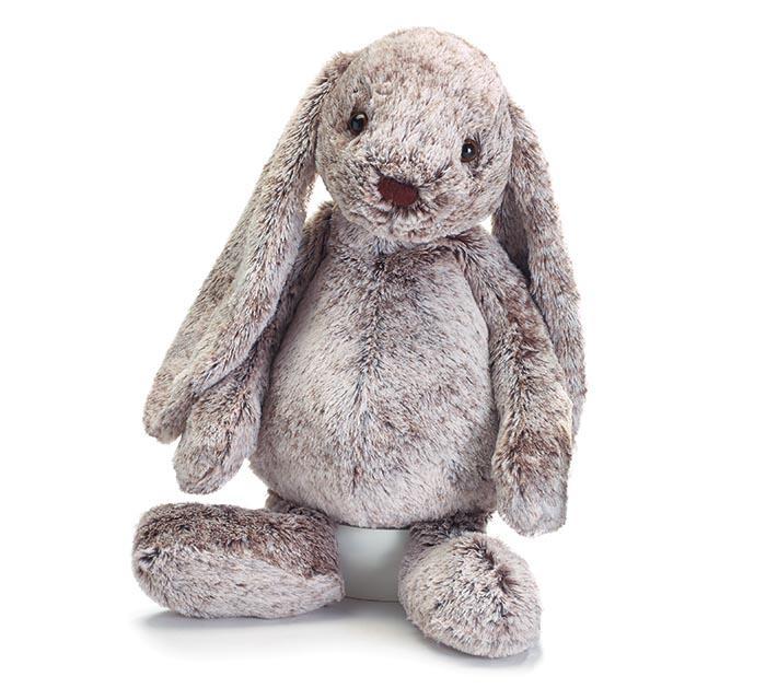 Plush Grey Floppy Ears Bunny
