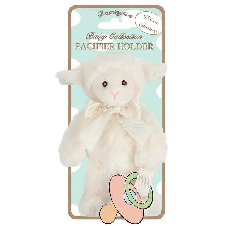 Plush Pacifier Holder | Lambsy Lamb
