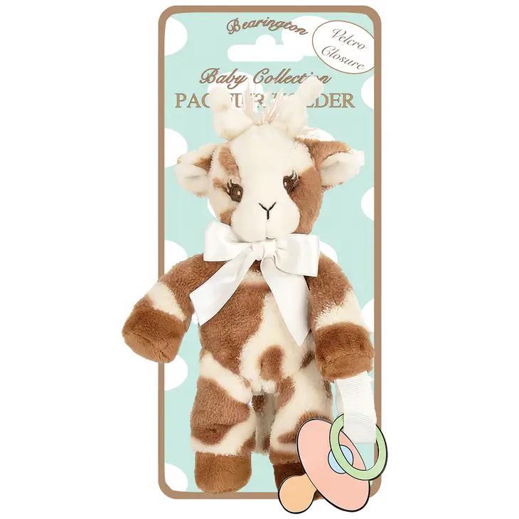 Plush Pacifier Holder | Patchy Giraffe