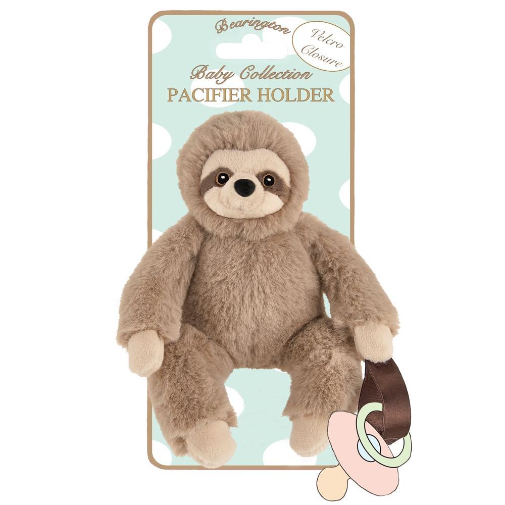 Plush Pacifier Holder | Speedy Sloth