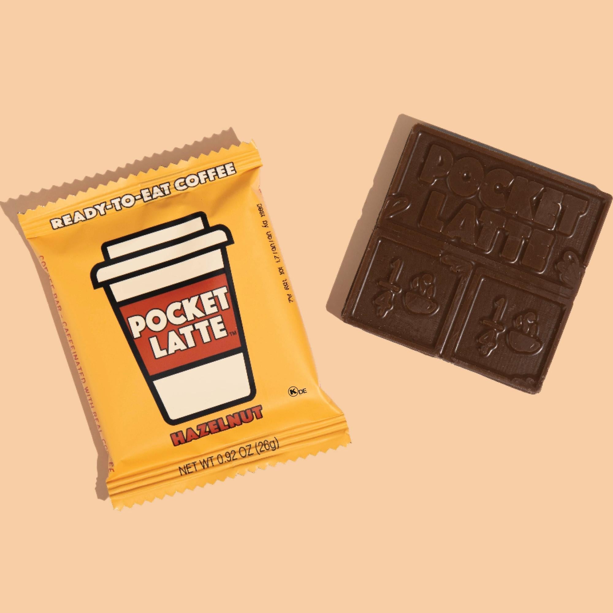 Pocket Latte Ready to Eat Coffee Chocolate | Hazelnut