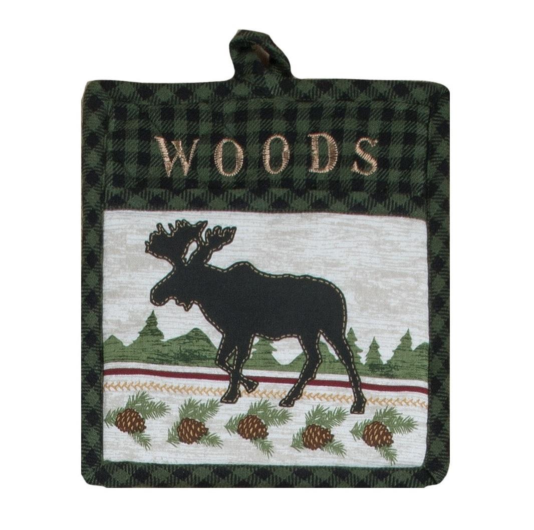 Pocket Oven Mitt Woodland Moose