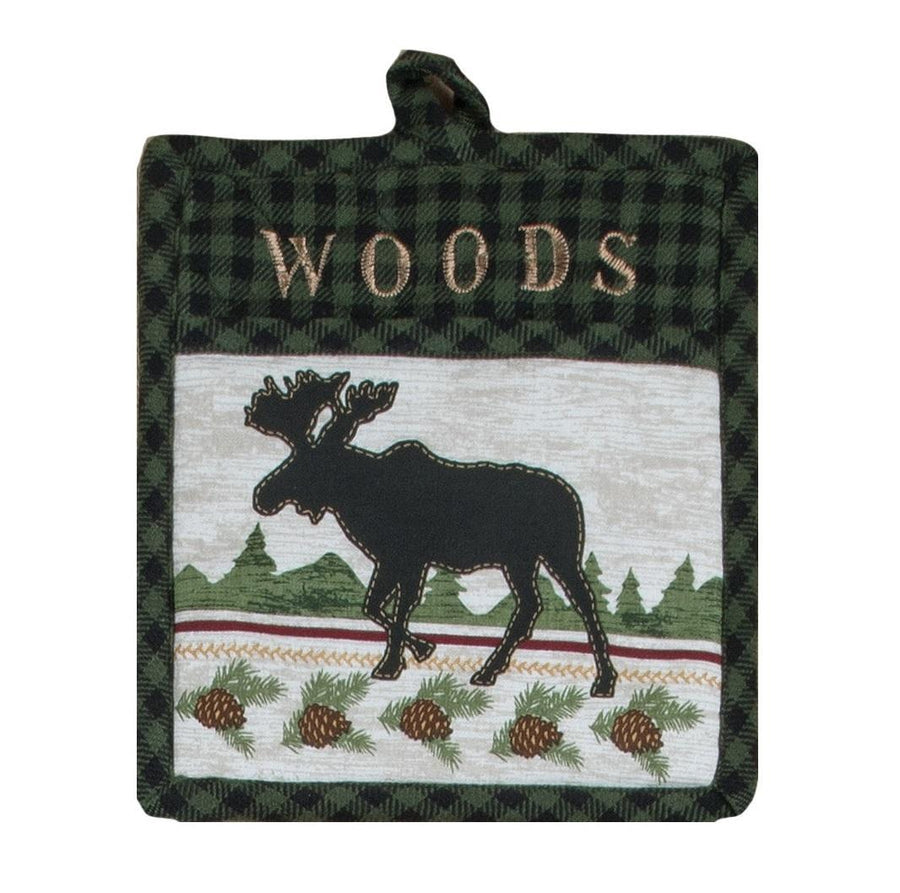 Pocket Oven Mitt Woodland Moose