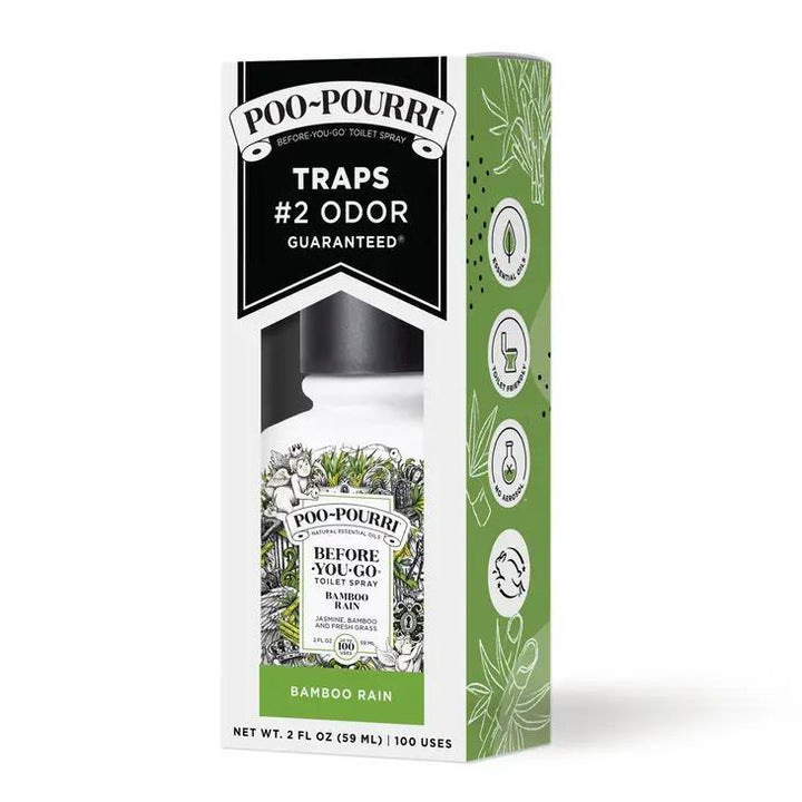 Poo-Pourri Before-You-Go Toilet Spray | Bamboo & Rain