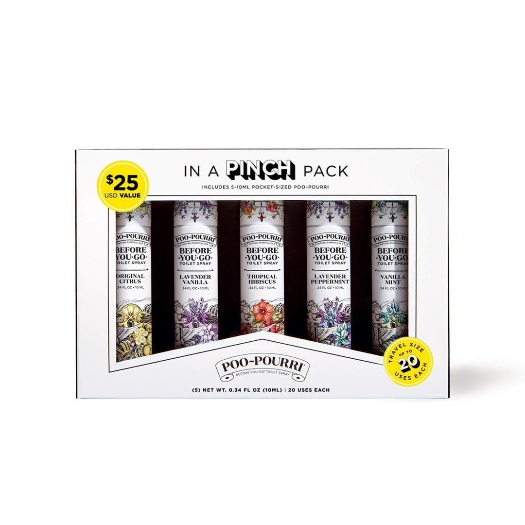 Poo-Pourri Before-You-Go Toilet Spray | In a Pinch Pack
