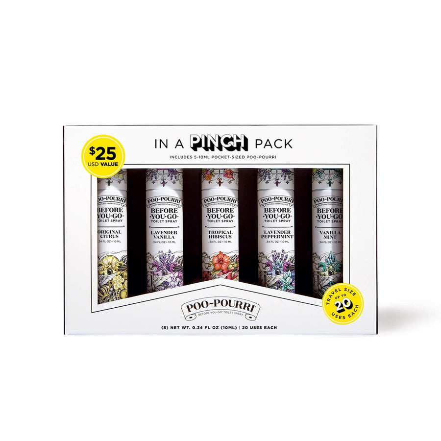 Poo-Pourri Before-You-Go Toilet Spray | In a Pinch Pack