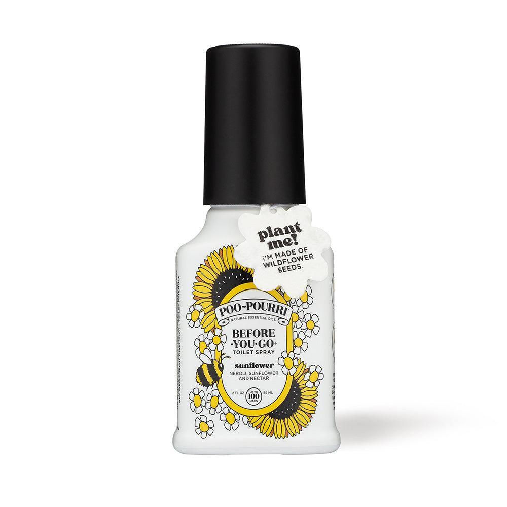 Poo-Pourri Before-You-Go Toilet Spray  Sunflower Limited Edition - Golden  Gait Mercantile