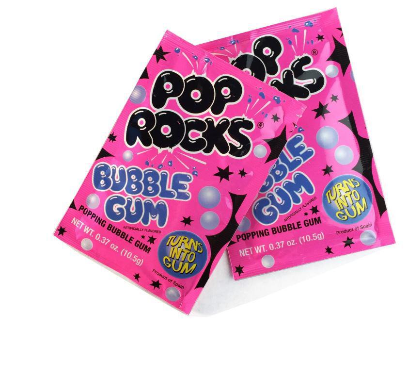 Pop Rocks Crackling Bubble Gum