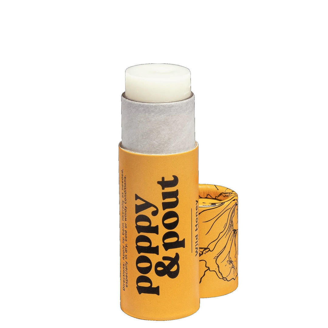 Poppy & Pout Natural Lip Balm | Wild Honey
