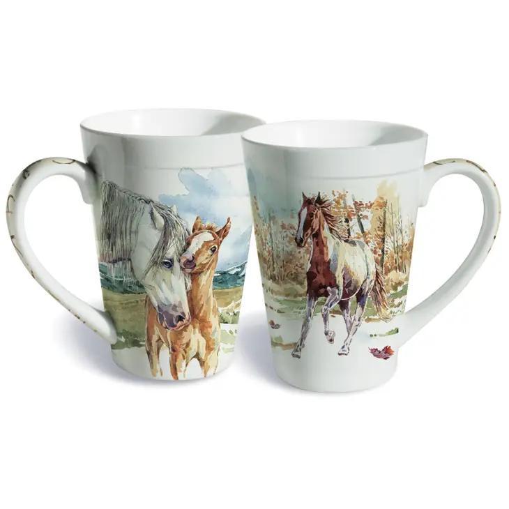 Porcelain Mug | Wild Mustang