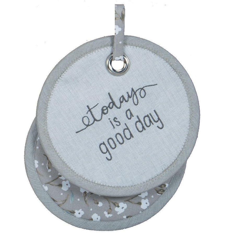 Potholder "Today is a Good Day"