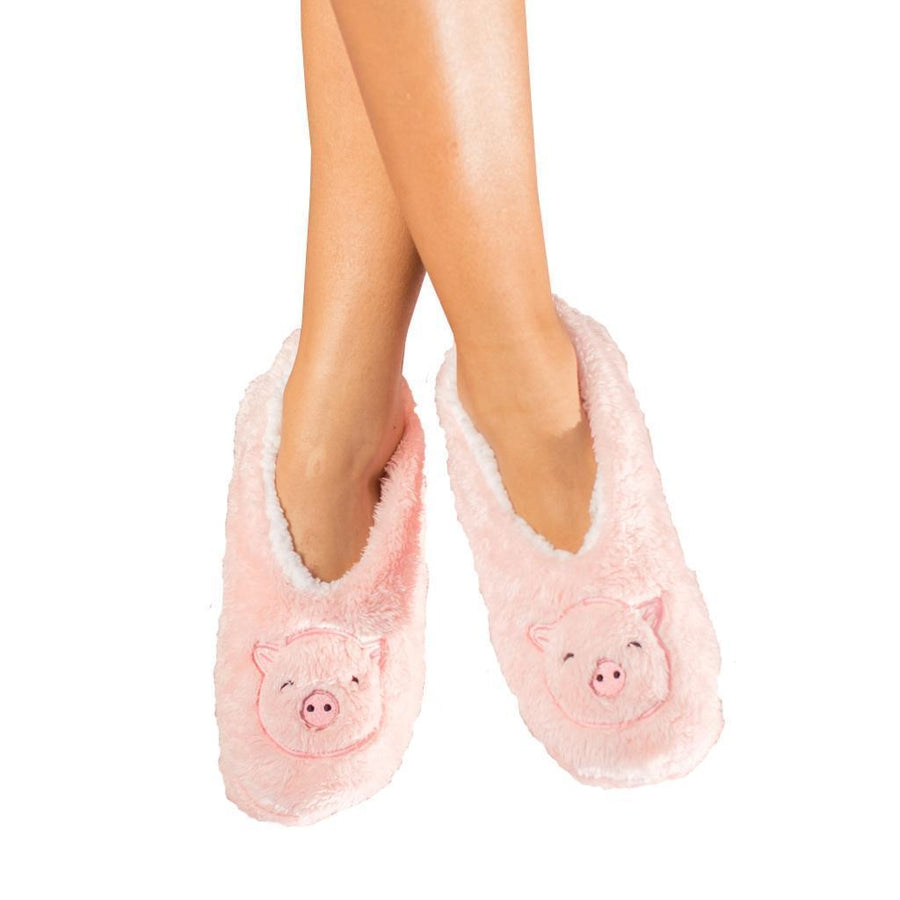 Praise the Lard Footsies Pig Slippers