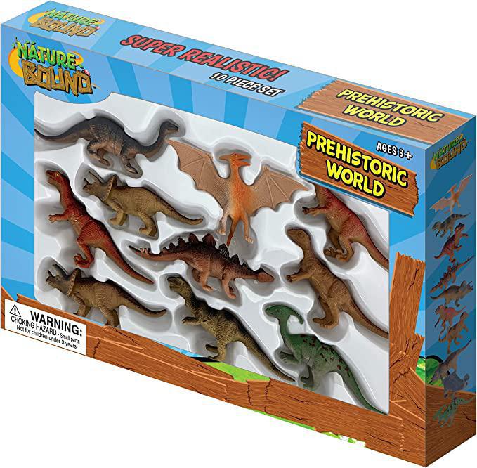 Prehistoric World Dinosaur Animals Play Set