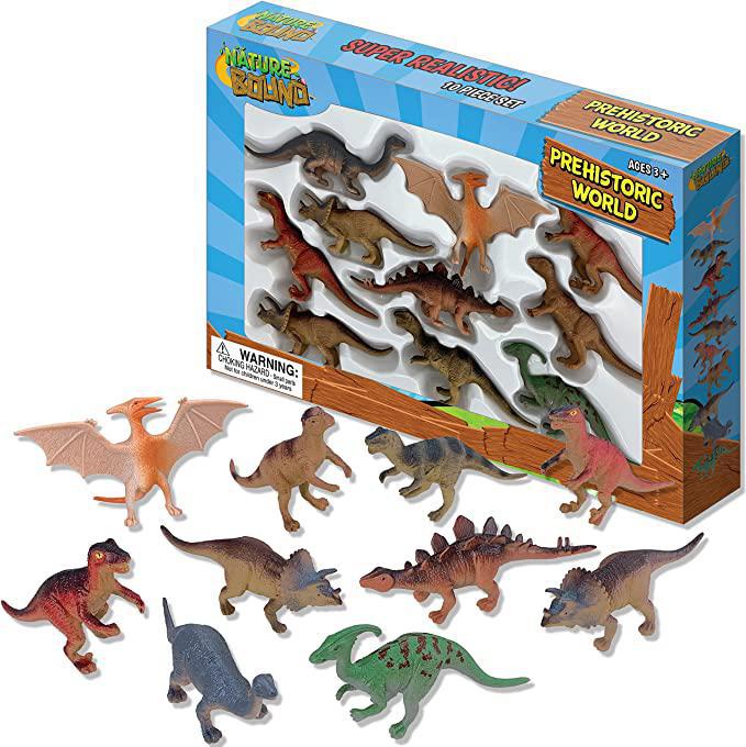 Prehistoric World Dinosaur Animals Play Set