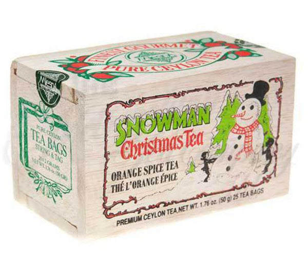 Premium Artisan Tea Bags | Snowman Christmas Tea