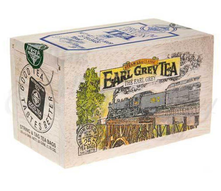 Premium Artisan Tea Bags | Train Earl Grey