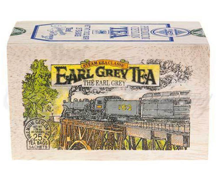 Premium Artisan Tea Bags | Train Earl Grey