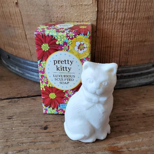 Luxurious Sculpted Kitty Soap Pretty Kitty