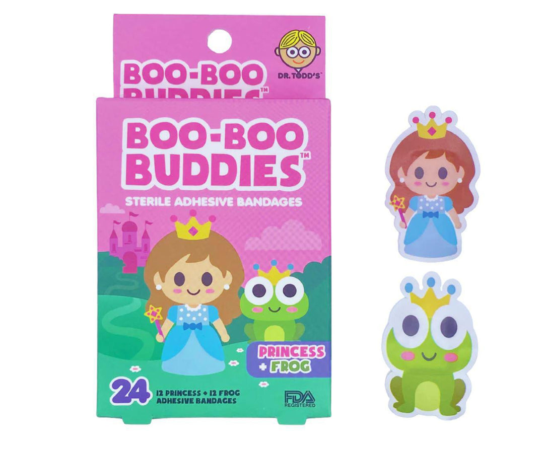 Boo-Boo Buddies Bandages Princess & Frog