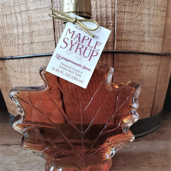 Pure Maple Syrup Maple Leaf - Vermont Grade A