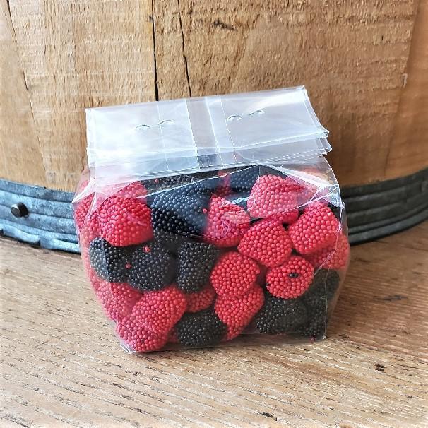 Raspberries and Blackberries Candy