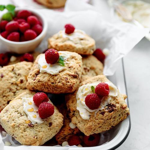 Raspberry White Chocolate  Premium Scone Mix