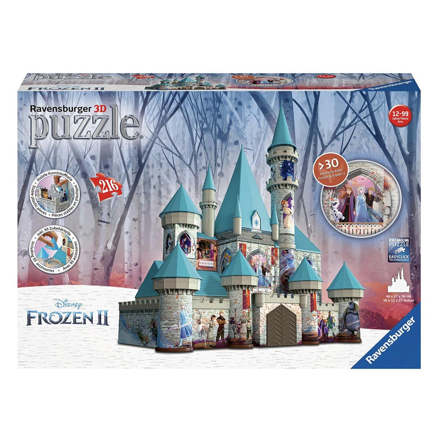 Ravensburger 3D Jigsaw Puzzle | Disney Frozen II Castle