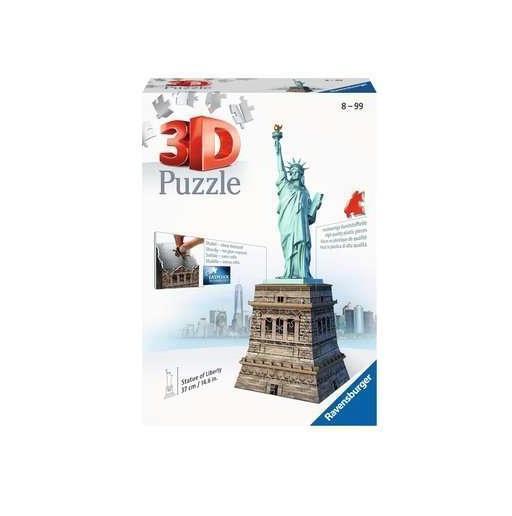 Ravensburger 3D Jigsaw Puzzle | Statue of Liberty 3D 108 Piece