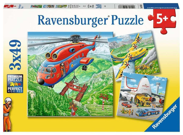 Ravensburger | Above the Clouds 49 Piece  Jigsaw Trio Puzzles