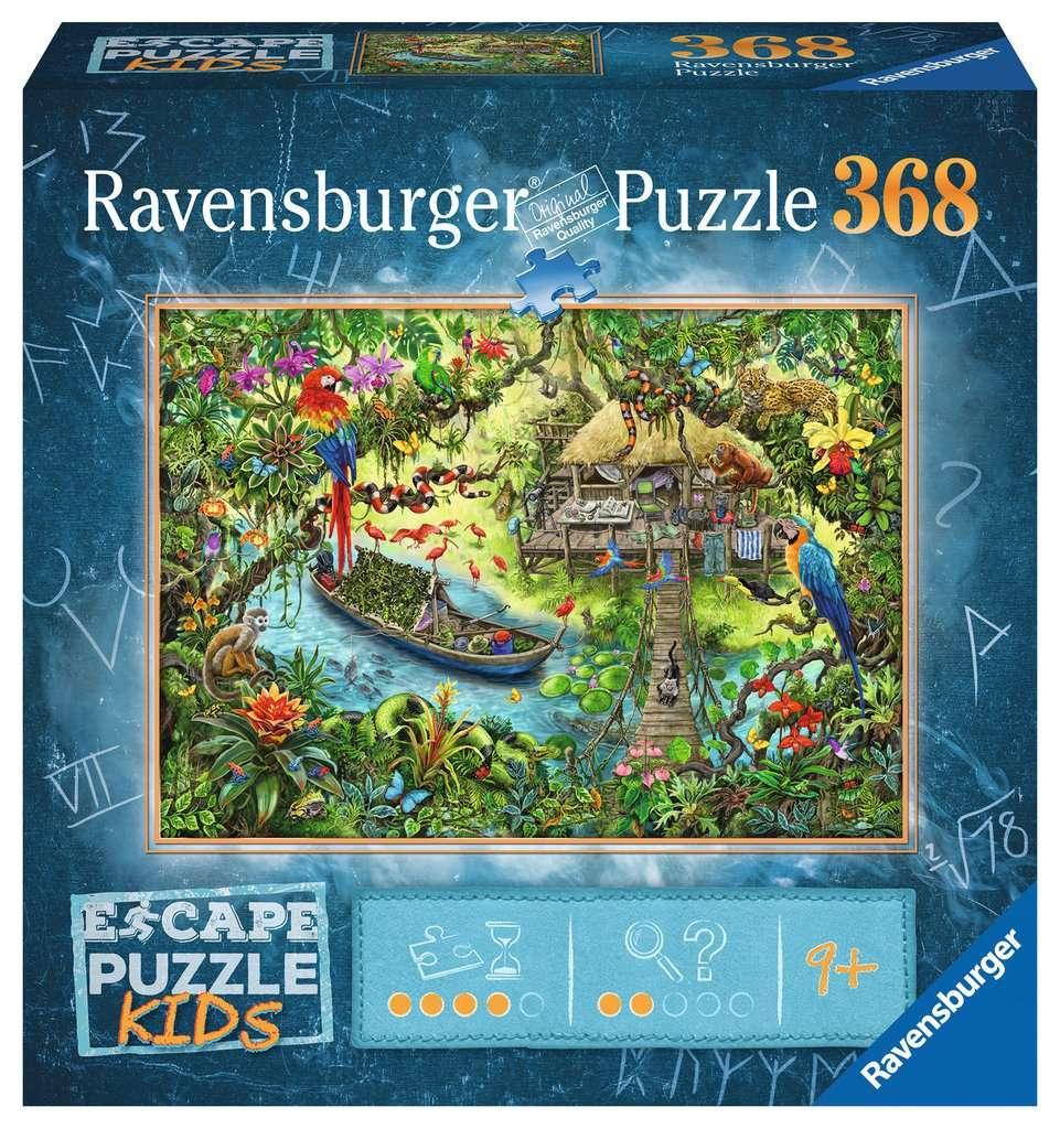 Ravensburger | Escape Kids Puzzle: Jungle Journey 368 Jigsaw Puzzle