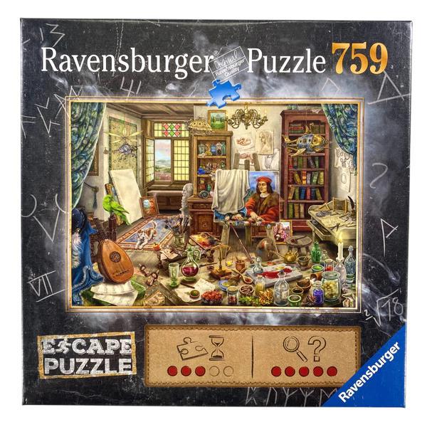 Ravensburger | Escape Puzzle: The Artist's Studio 759 Jigsaw Puzzle