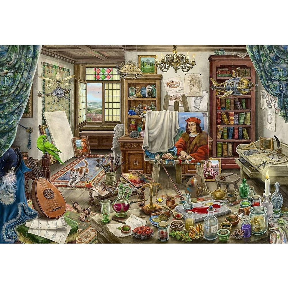 Ravensburger | Escape Puzzle: The Artist's Studio 759 Jigsaw Puzzle