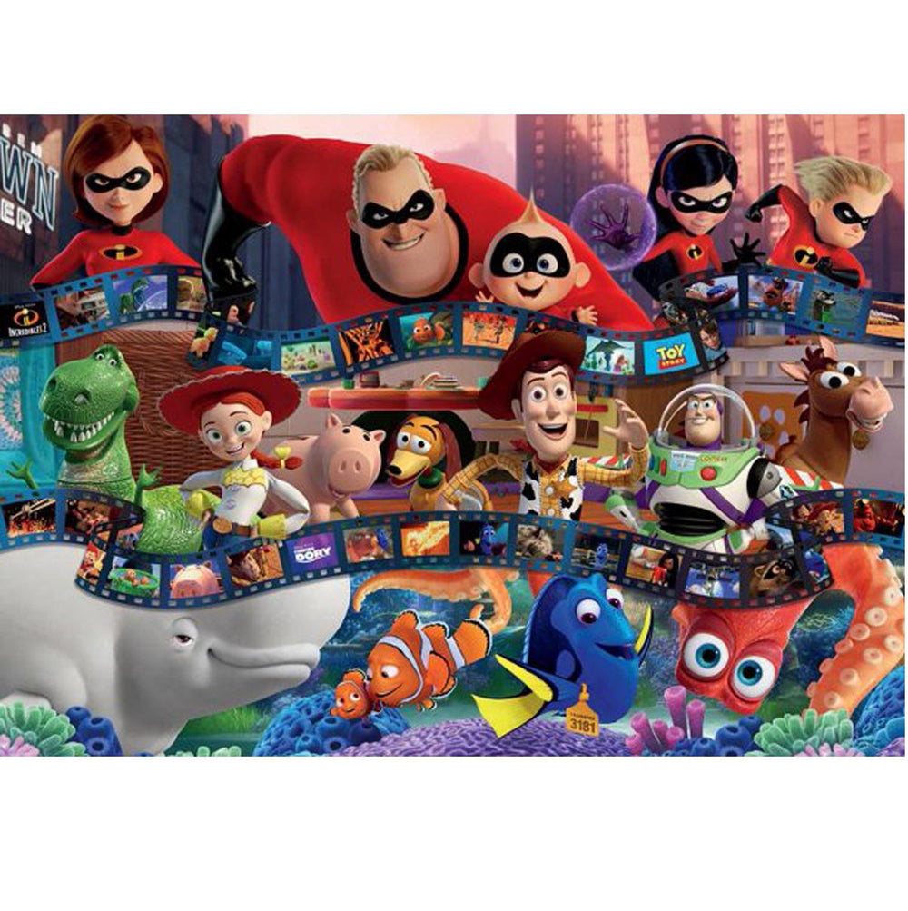 Ravensburger Giant Floor Jigsaw Puzzle | Filmstrip Friends 60 piece