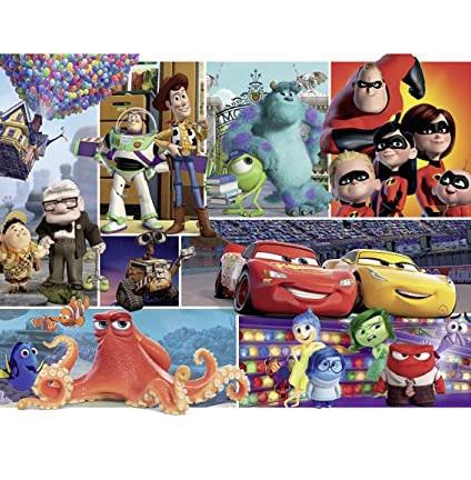 Ravensburger Giant Shaped Floor Jigsaw Puzzle | Pixar Friends 60 Piece