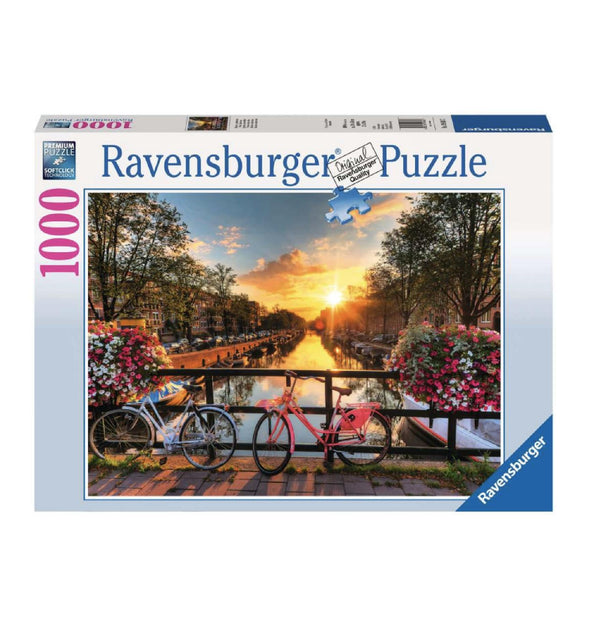 Ravensburger Jigsaw Puzzle | Bicycles in Amsterdam 1000 Piece