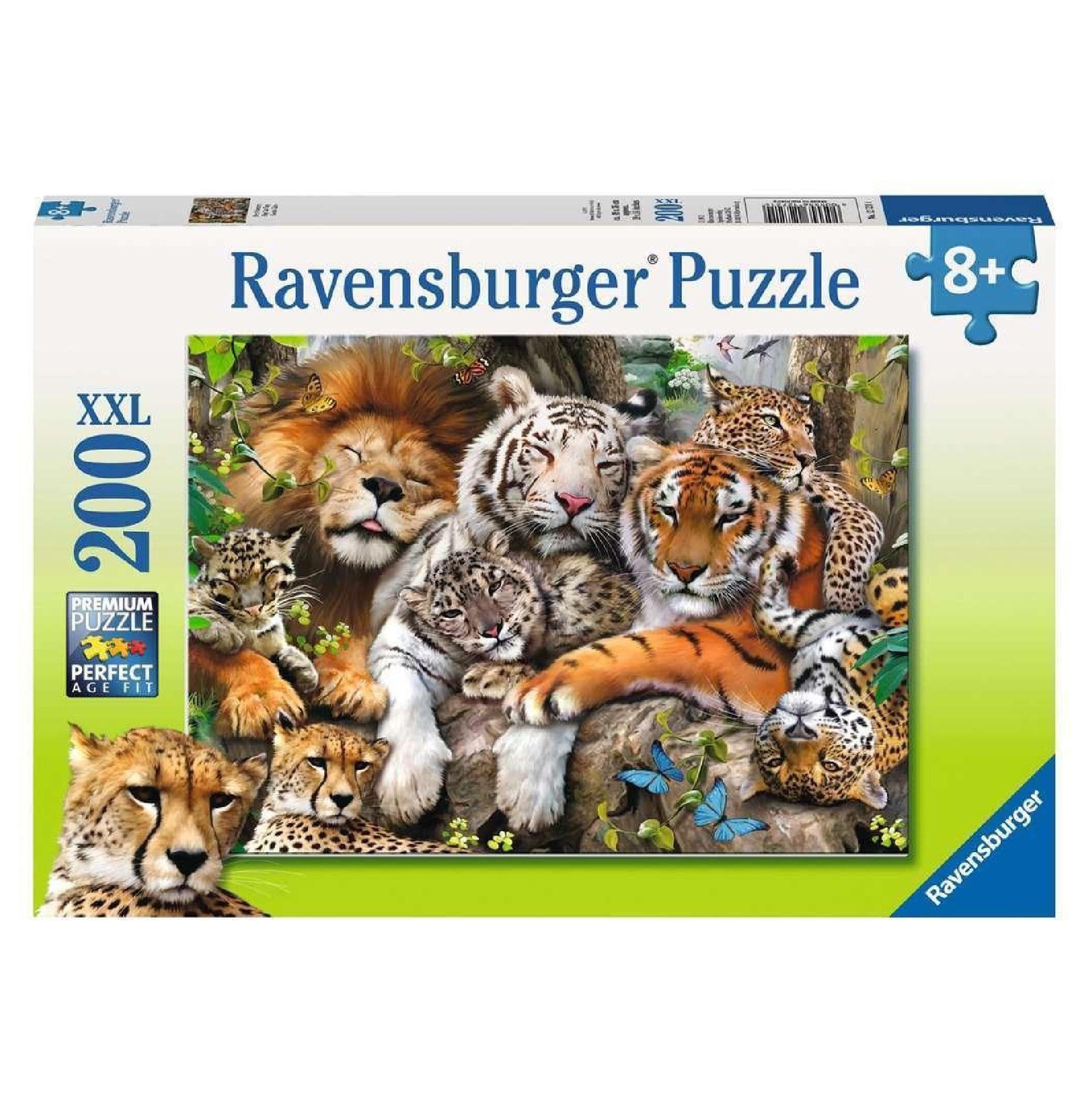 Ravensburger Jigsaw Puzzle | Big Cat Nap 200 Piece