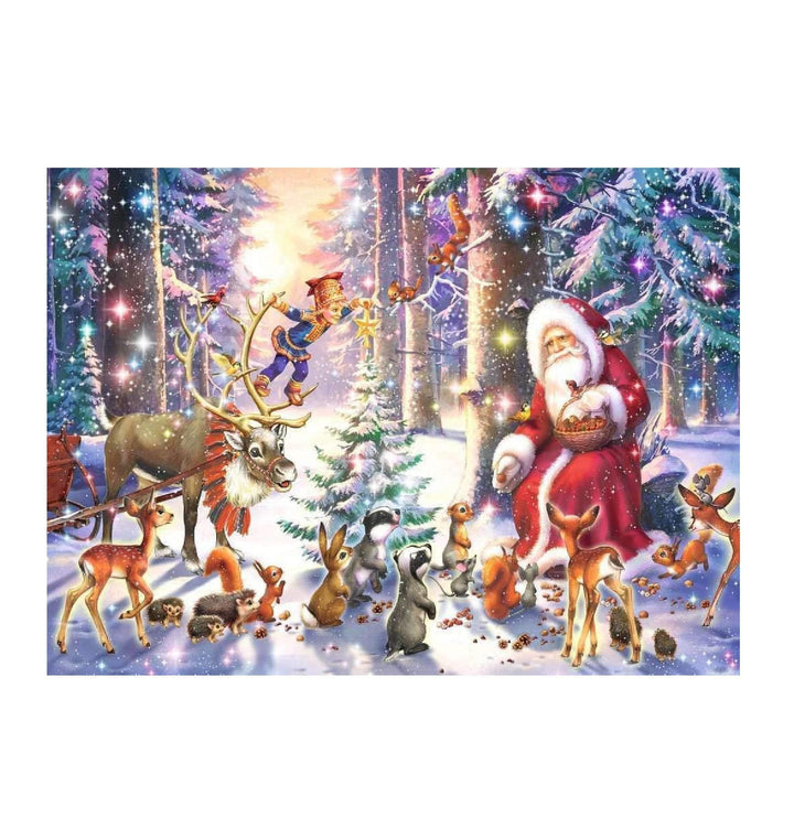 Ravensburger Jigsaw Puzzle | Christmas in the Forest 100 Piece
