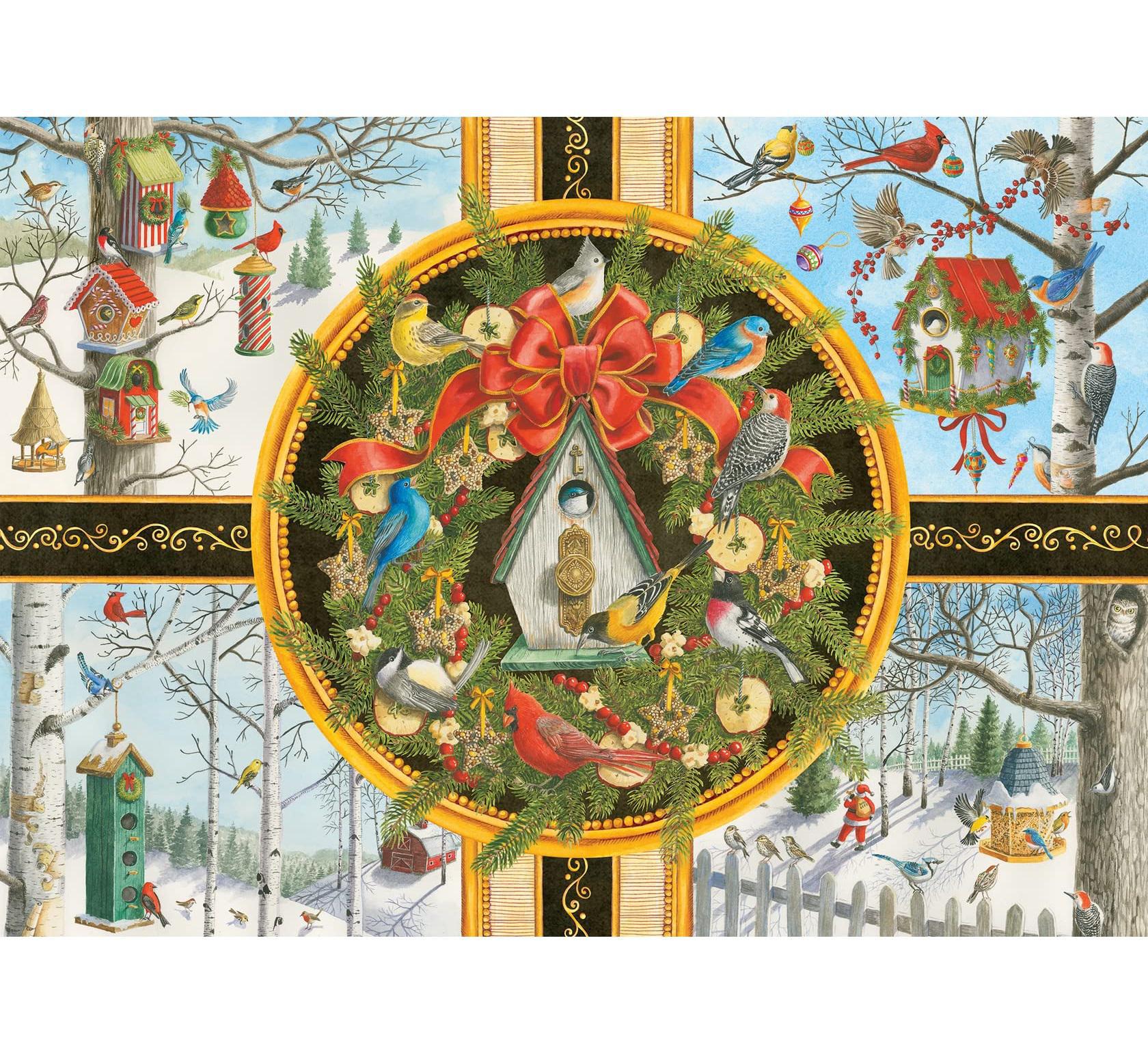 Ravensburger Jigsaw Puzzle | Christmas Songbirds 500 Piece