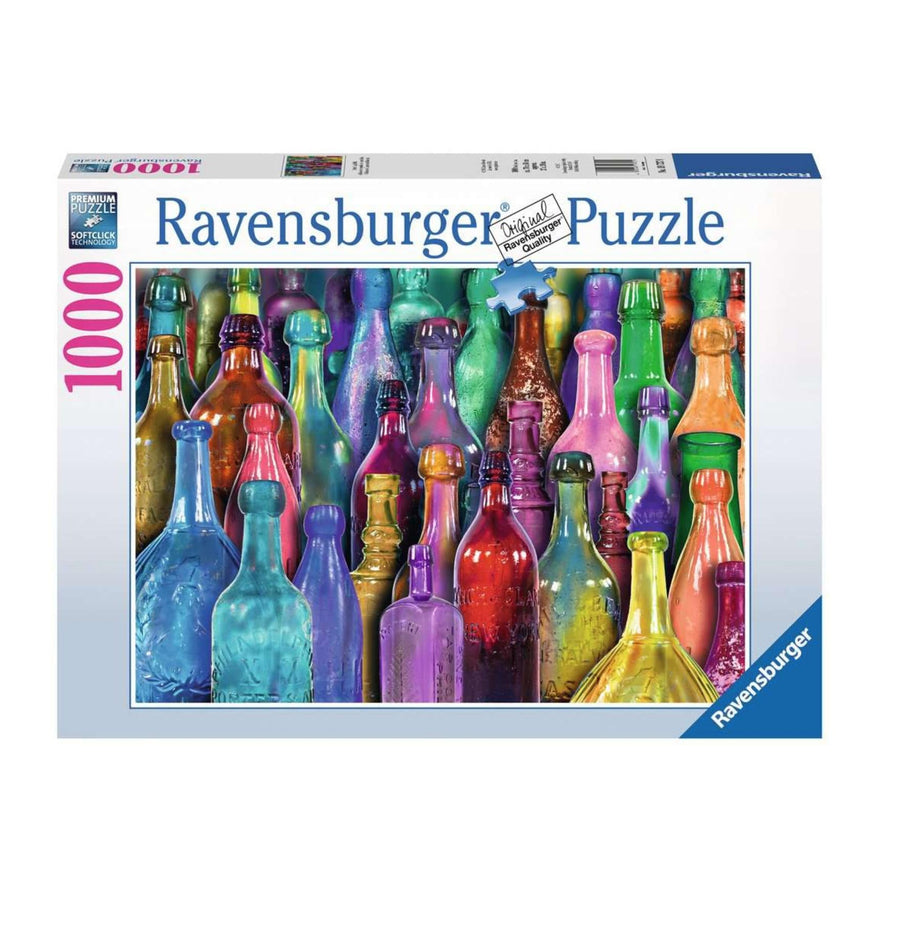 Ravensburger Jigsaw Puzzle | Colorful Bottles 1000 Piece