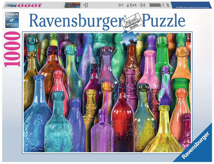 Ravensburger Jigsaw Puzzle | Colorful Bottles 1000 Piece Ravensburger Jigsaw Puzzle | Colorful Bottles 1000 Piece