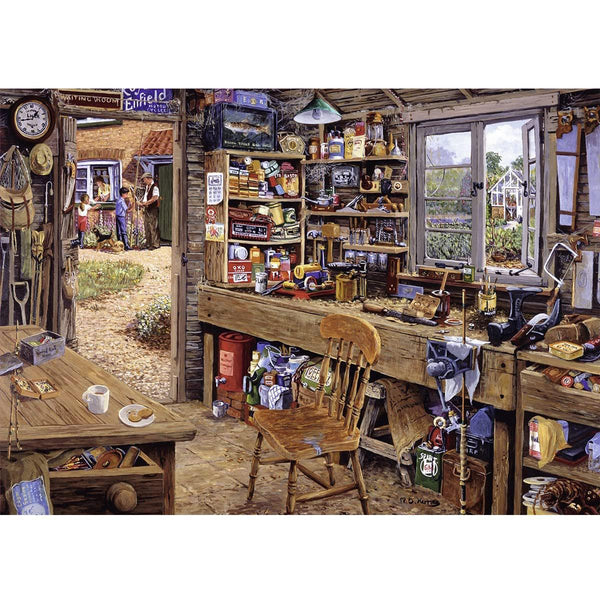 Ravensburger Jigsaw Puzzle | Dad's Shed 500 Piece