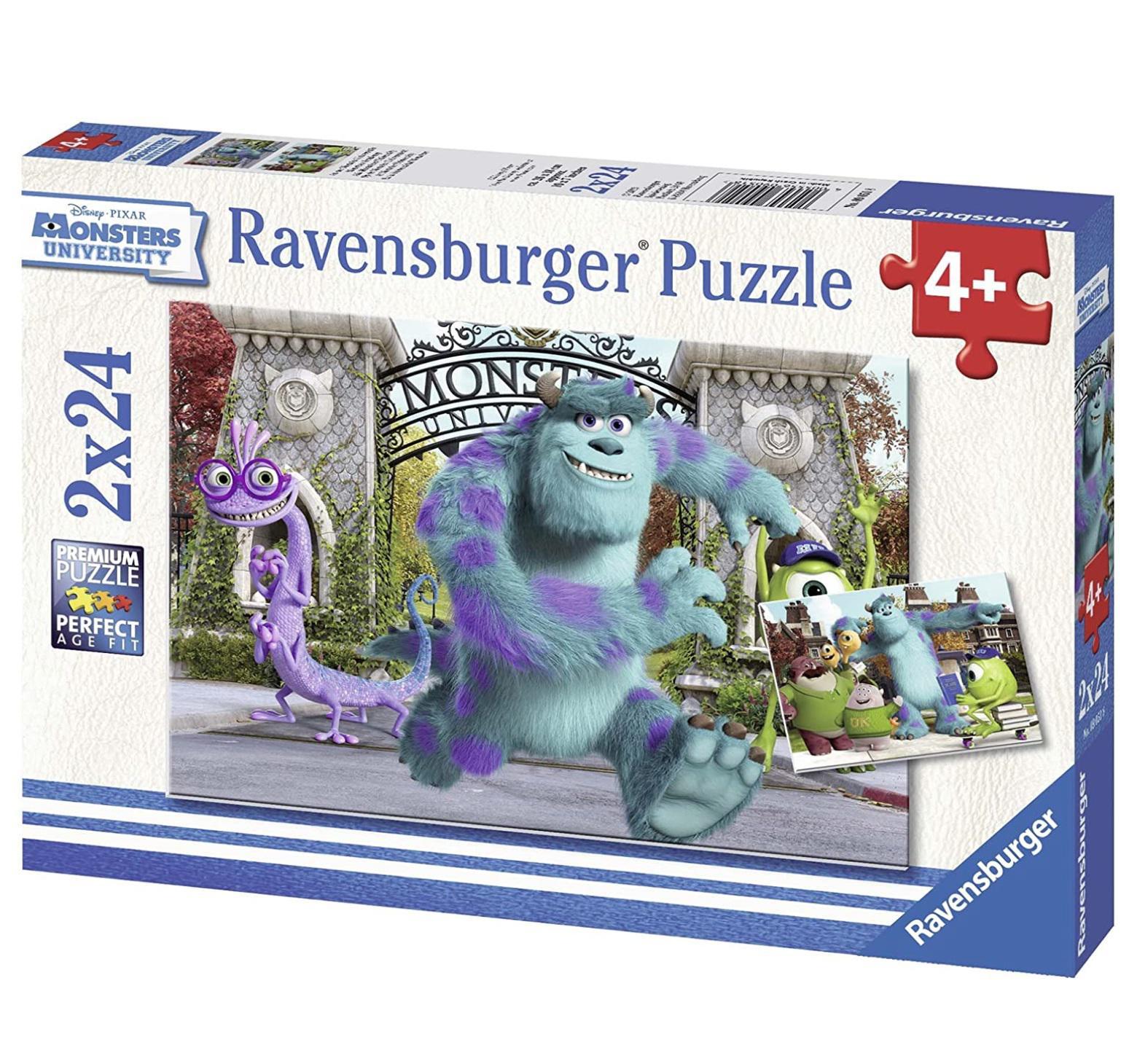 Ravensburger Jigsaw Puzzle | Disney Pixar: At Monsters University 2 x 24 Piece
