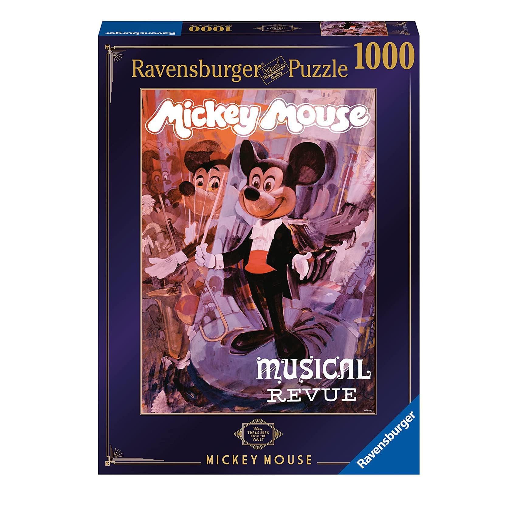 Ravensburger Jigsaw Puzzle | Disney Vault: Mickey Mouse 1000 Piece