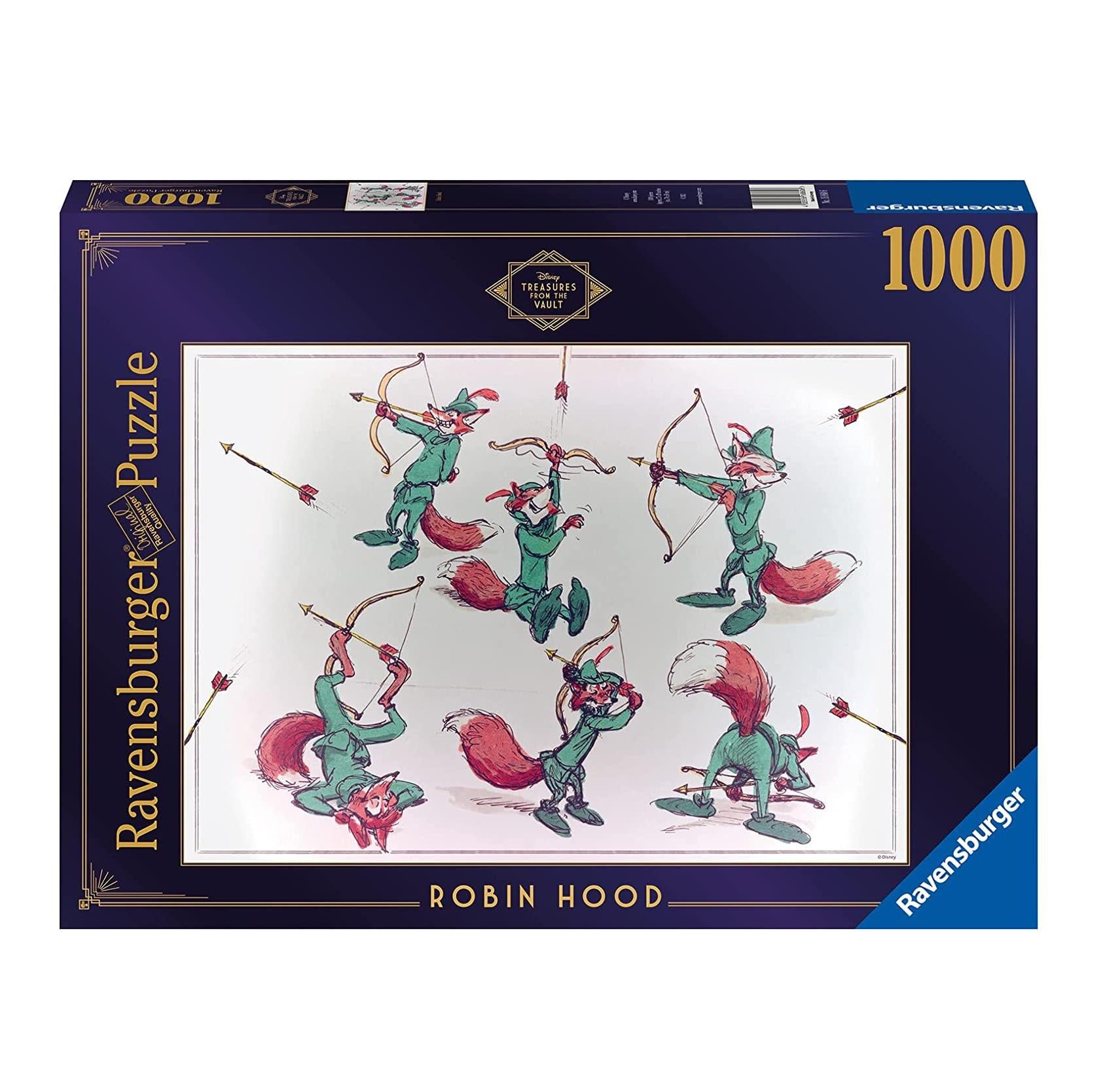 Ravensburger Jigsaw Puzzle | Disney Vault: Robin Hood 1000 Piece